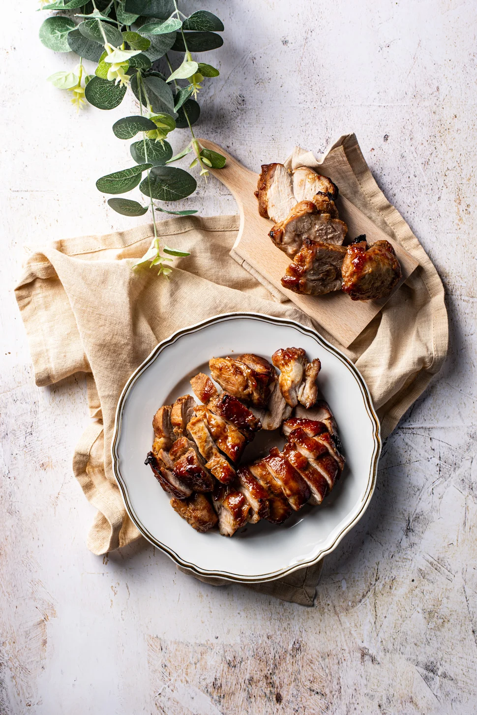 Zelfgemaakte Char Siu 2 geroosterd varkensvlees