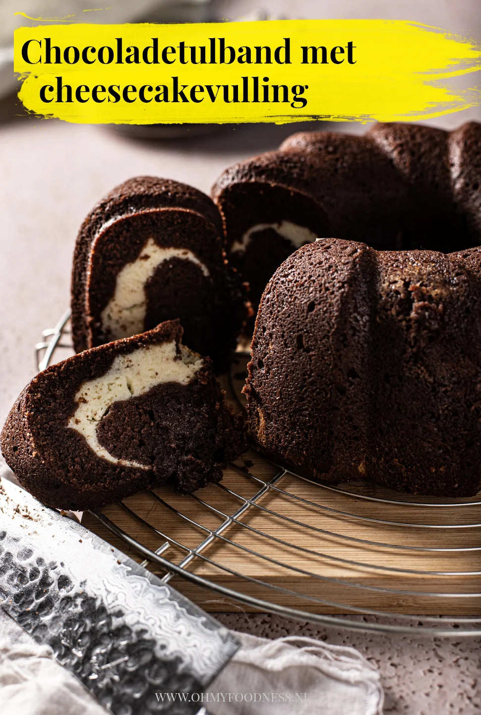 Fastfood Friday: Chocoladetulband met cheesecakevulling 4 Chocoladetulband met cheesecakevulling