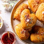 Hartjesdonuts met jam