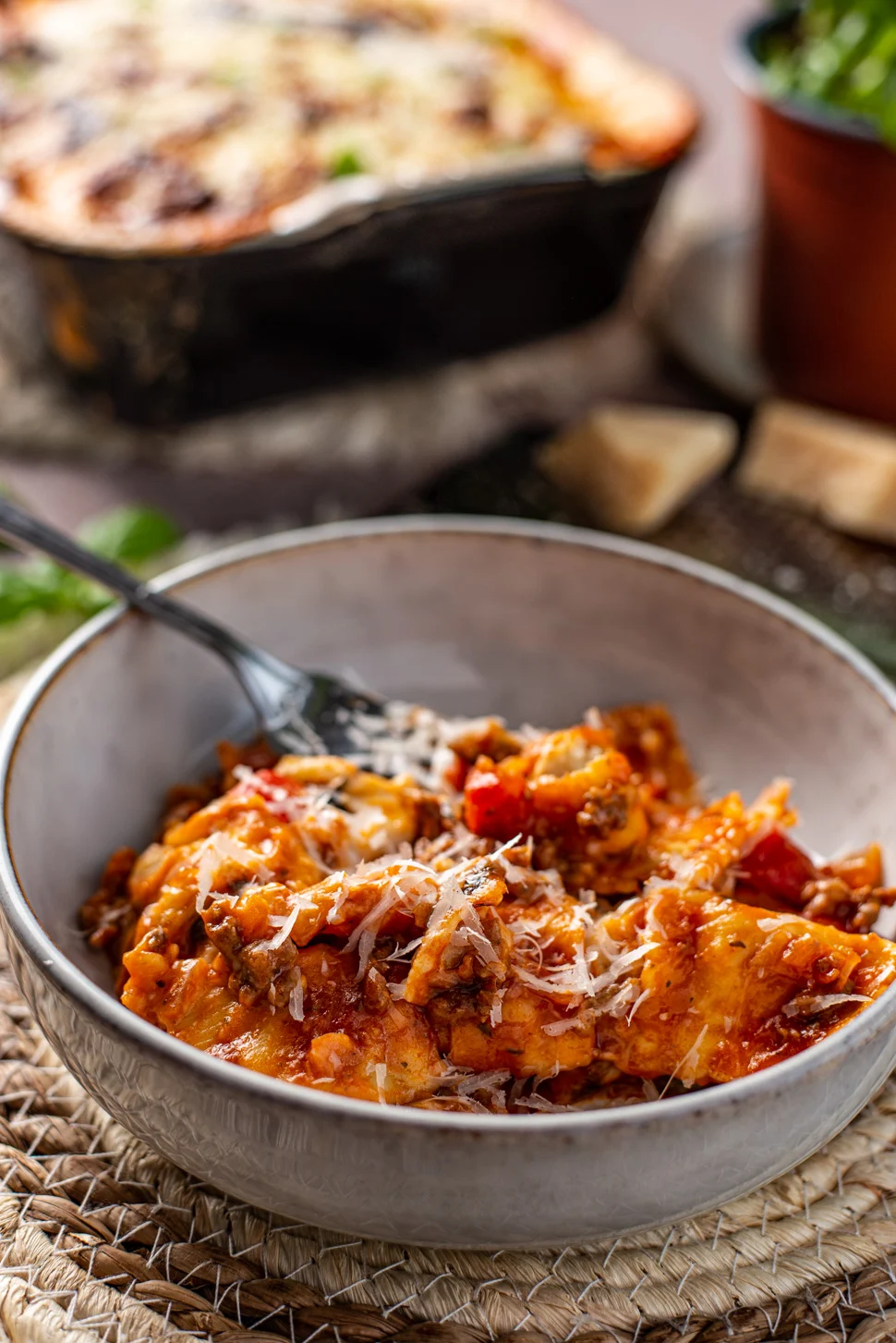 Ravioli lasagne - Fastfood Friday 3 lasagne met ravioli