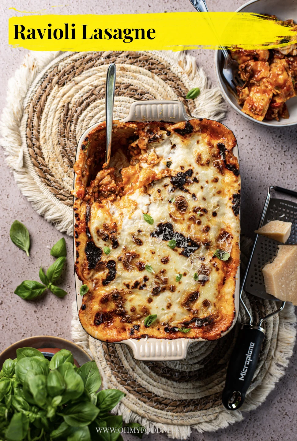 Ravioli lasagne - Fastfood Friday 5 pasta uit de oven