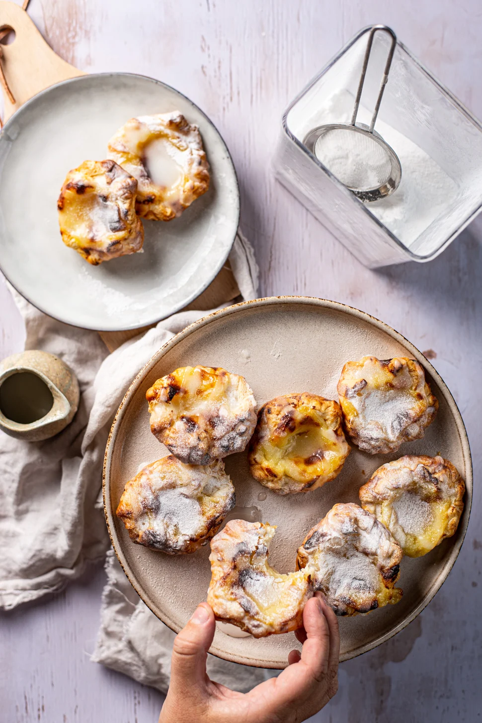 Spandauer (Deens broodje met Custard) 1 zoete broodjes