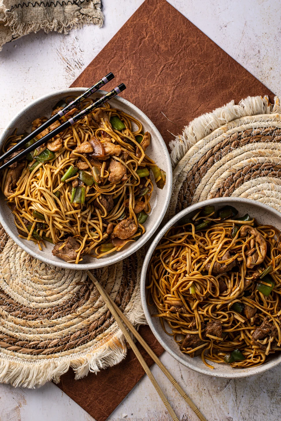 Beef Chow Mein recept met kip 1 beef chow mein recept