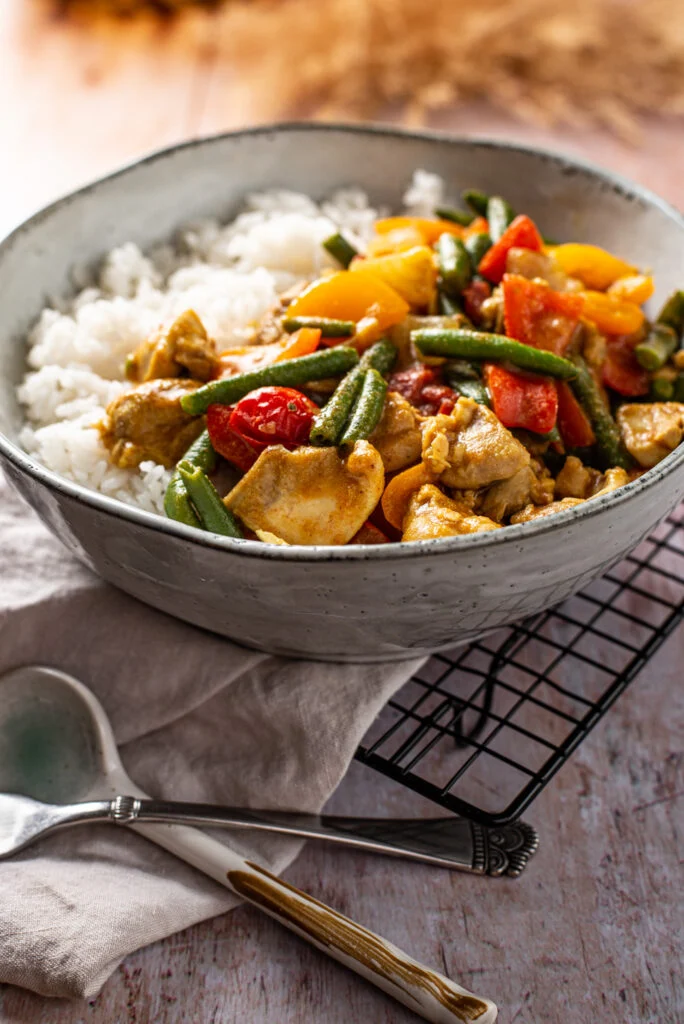 Kip jalfrezi curry (zonder pakje) 7 Kip Jalfrezi recept