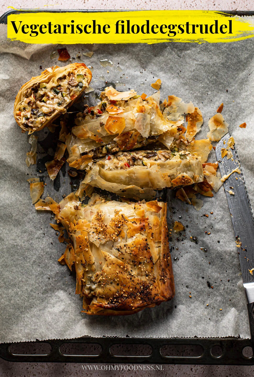 vegetarische strudel 