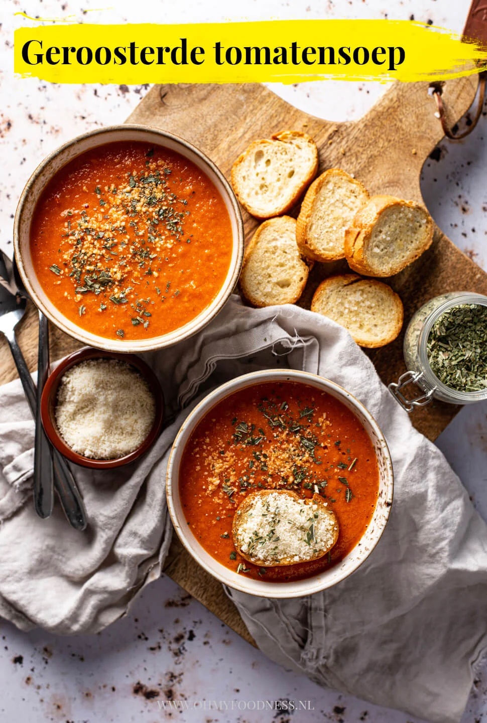 geroosterde tomatensoep