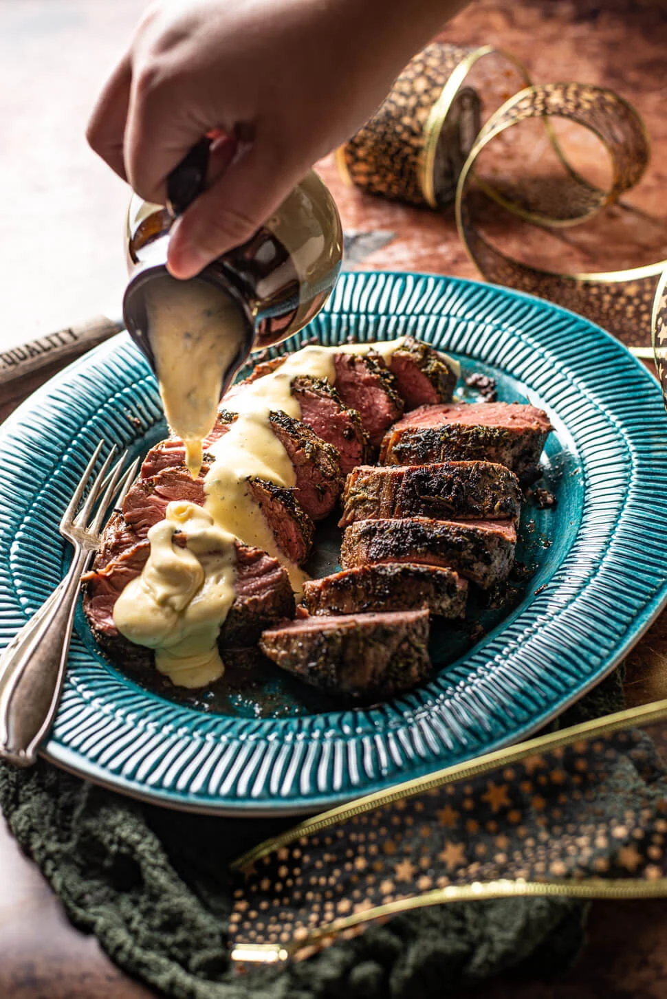 Ossenhaas kerstgerecht