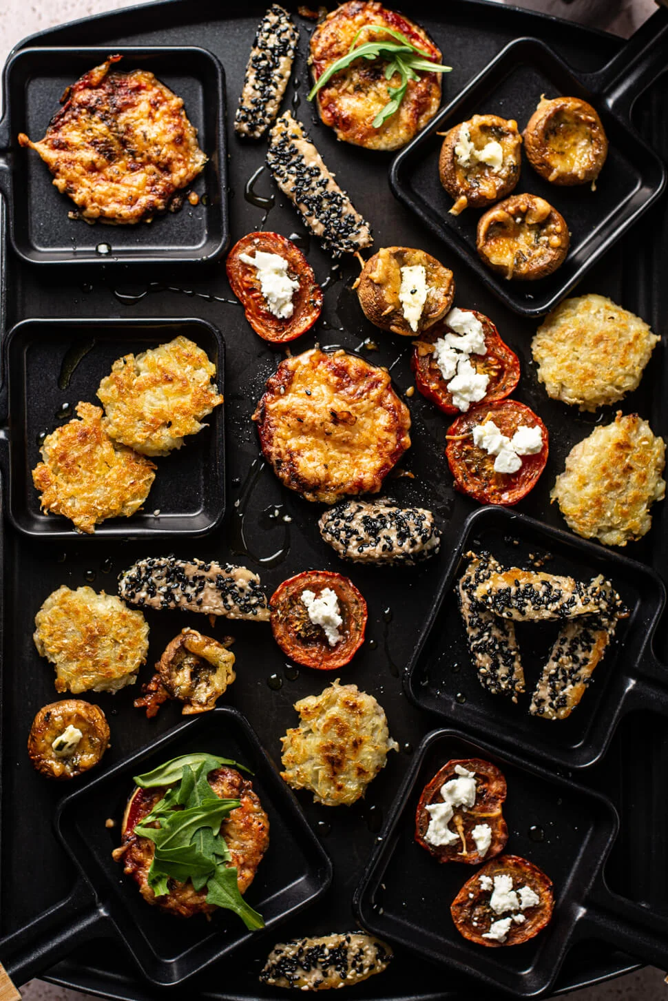 5x Vegetarische gourmethapjes 7 vegetarische gourmethapjes