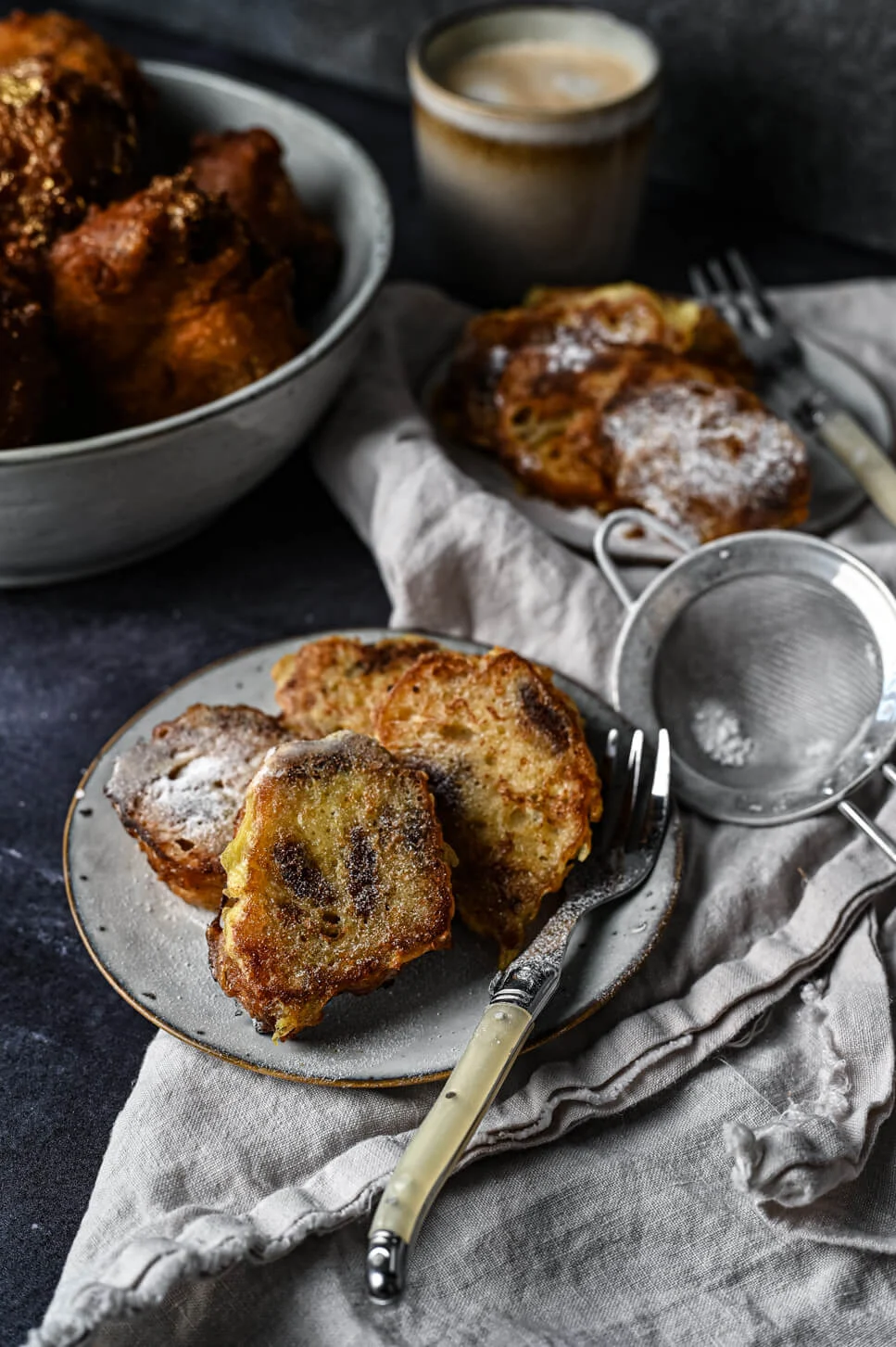 Oliebol wentelteefjes 2 wentelteefjes van oliebollen