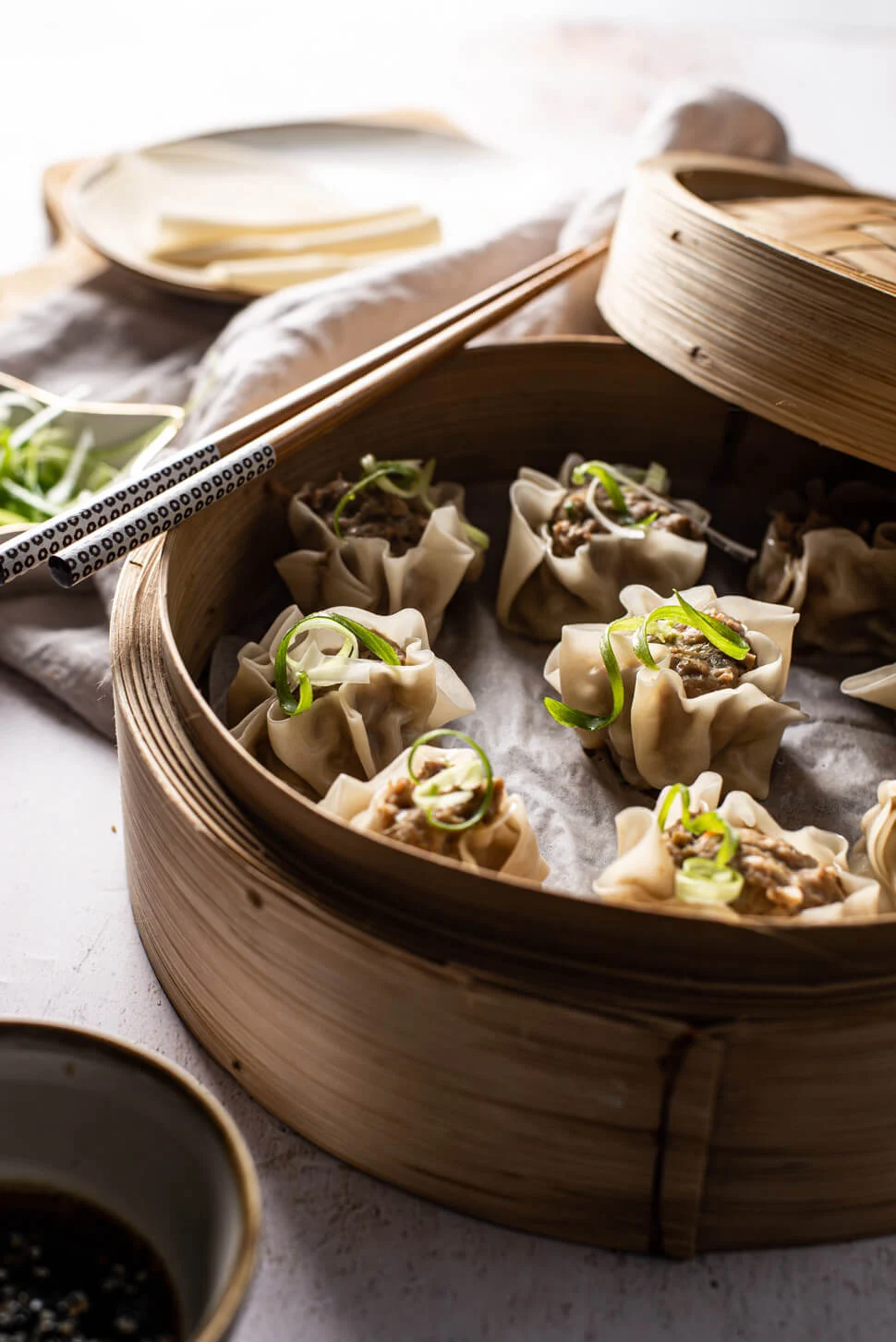 Siu Mai met varkensvlees en garnalen 2 siu mai