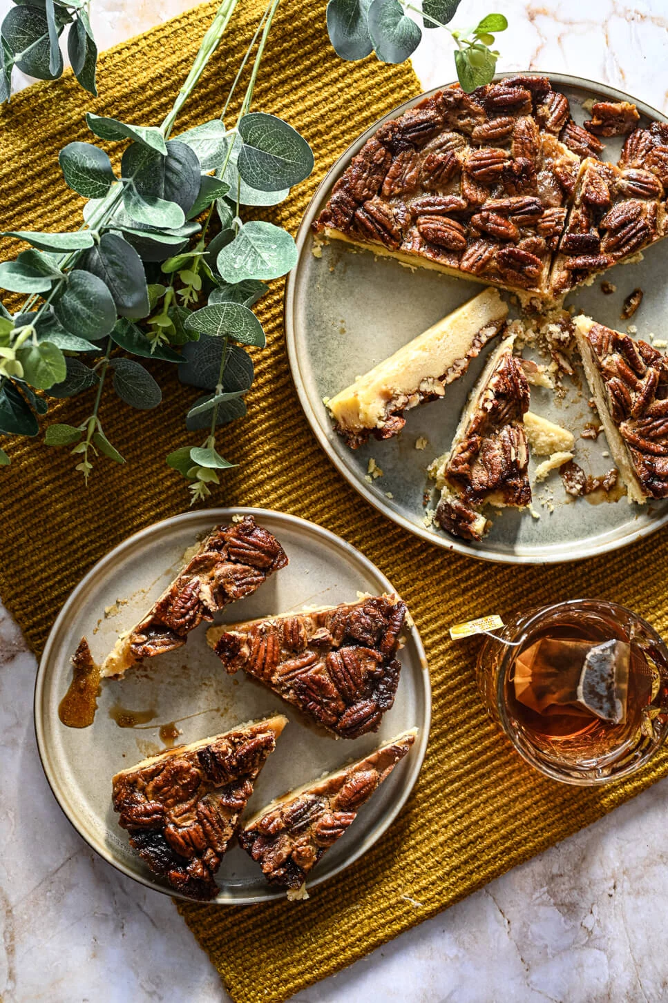 Pecan pie recept met boterkoek 1 Pecan pie recept met boterkoek