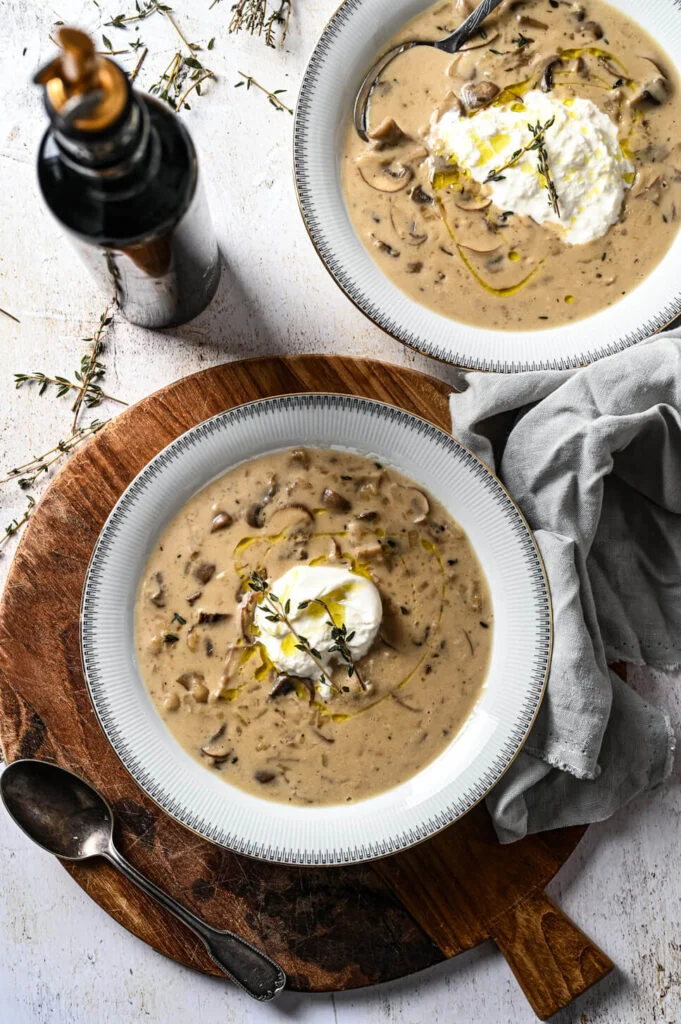 Champignonsoep recept met burrata 11 champignonsoep recept