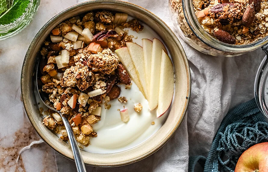 Granola met appel 5 granola maken
