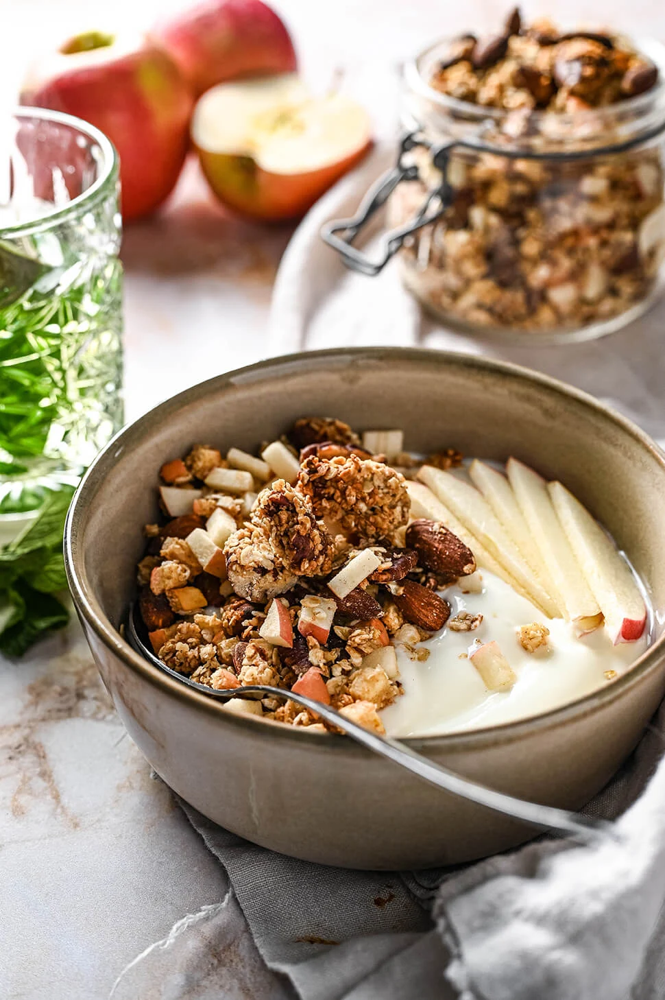 Granola met appel 2 Granola maken