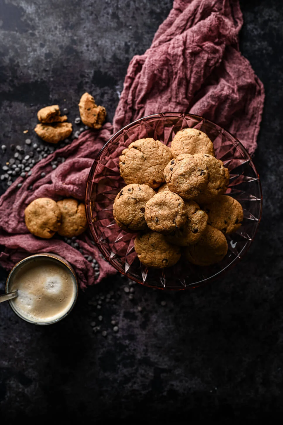 Chocolade pindakaas koekjes