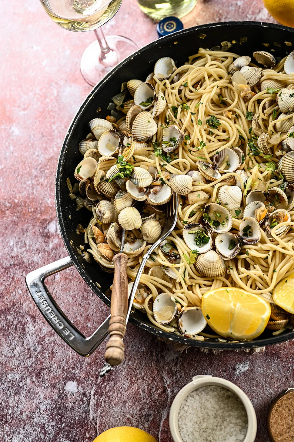 Pasta vongole recept 2 pasta vongole