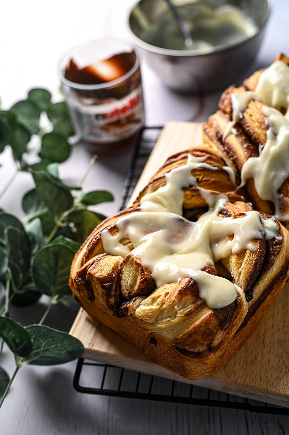 Babka van croissantdeeg (Fastfood Friday) 2 chocolade babka