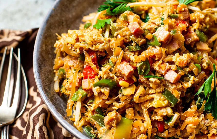 Nasikruiden maken 5 kruidenmix nasi