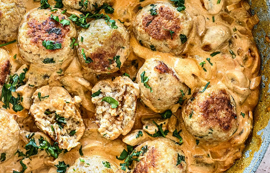 Stroganoff recept met kipgehaktballetjes 5 stroganoff recept