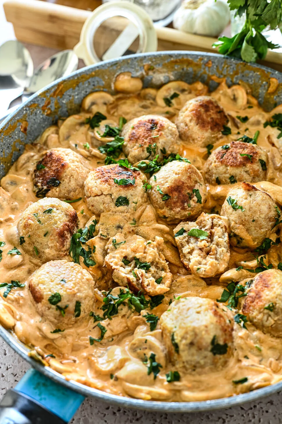 Stroganoff recept met kipgehaktballetjes 3 stroganoff recept