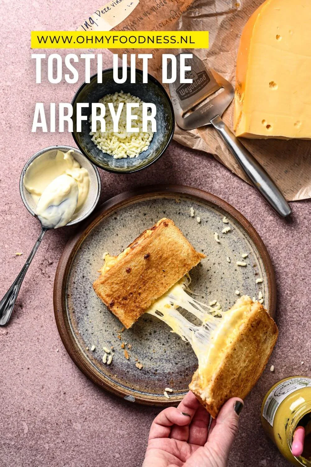 Tosti Airfryer (Fastfood Friday) 3 Tosti uit de airfryer