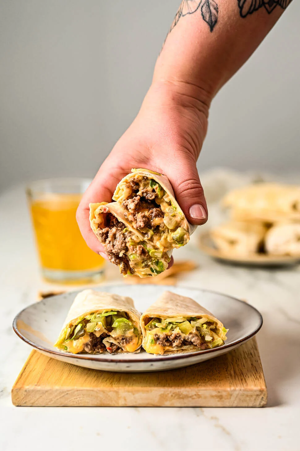 Big Mac wraps (Fastfood Friday) 1 Big Mac wraps