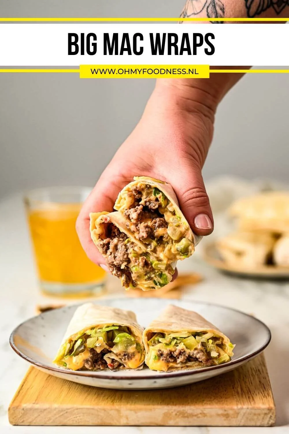 Big Mac wraps (Fastfood Friday) 3 Big Mac saus maken