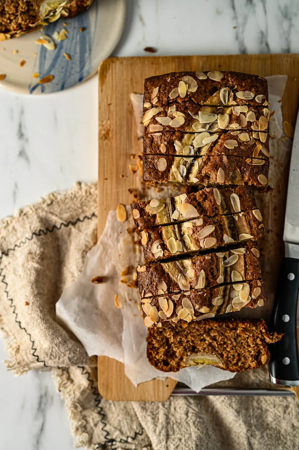 Bananenbrood recept met gekarameliseerde banaan 2 banaan karameliseren