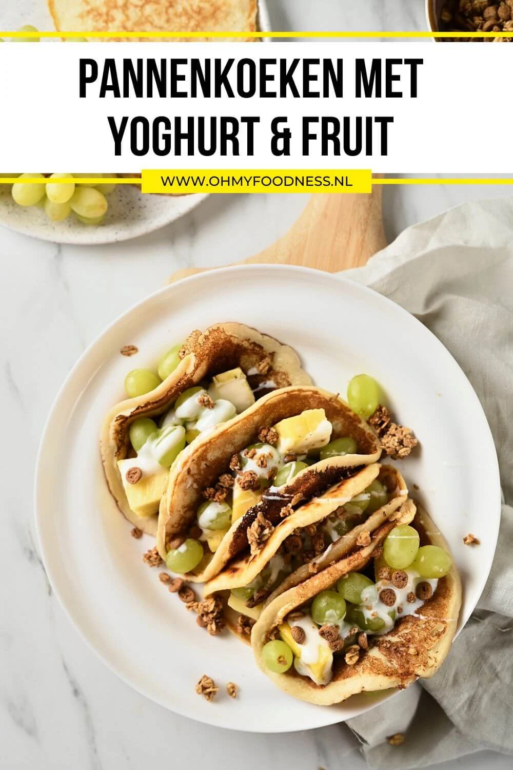 Pannenkoeken recept met yoghurt & fruit 4 pannenkoek recept met fruit