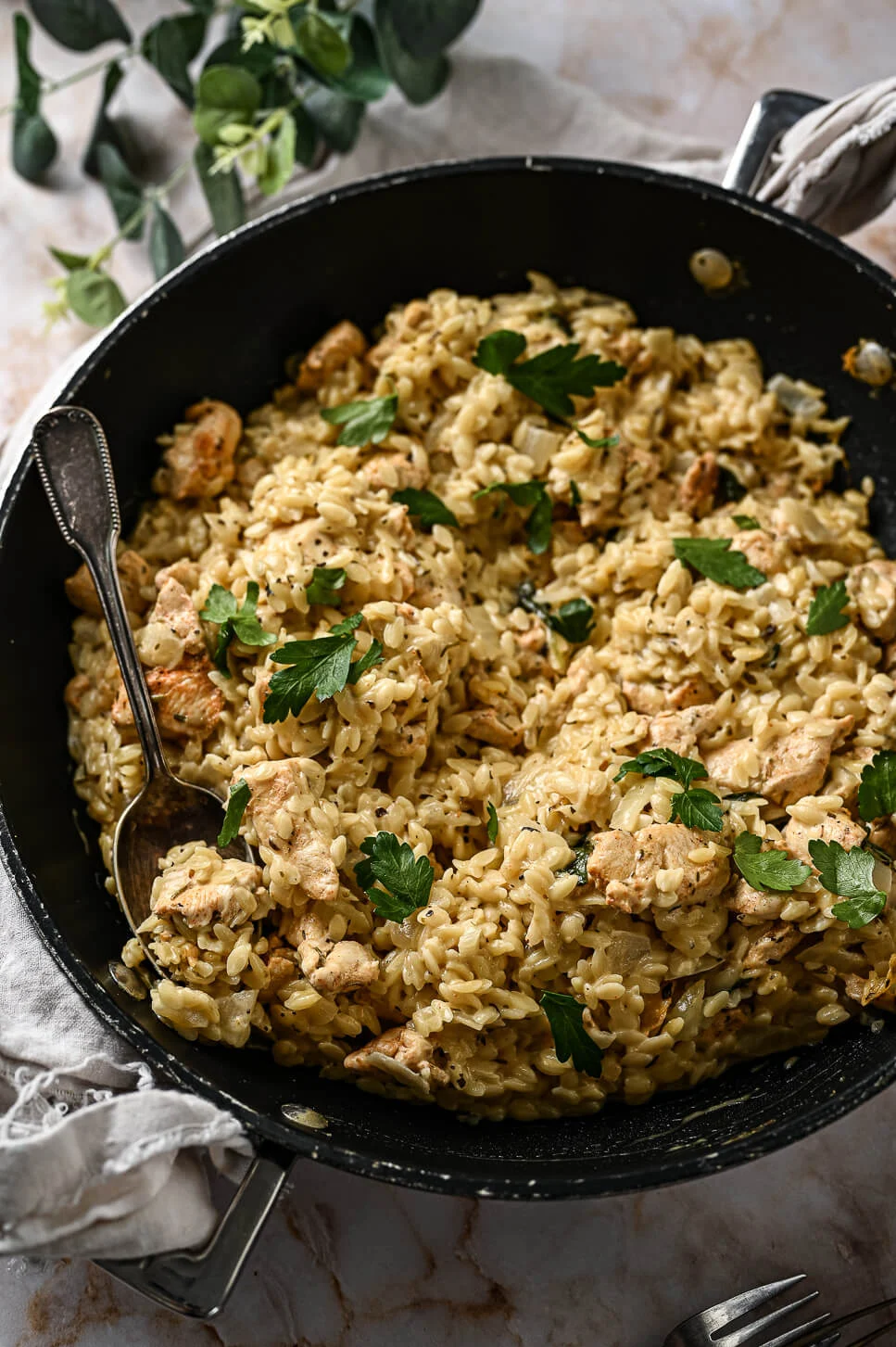 recept met orzo