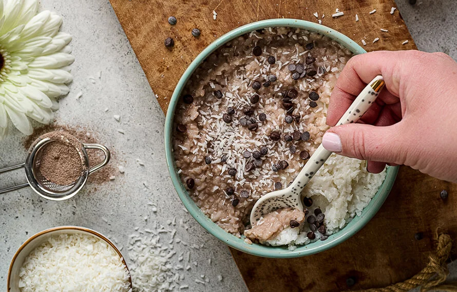 Bounty rijstepap maken 5 rijstepap maken