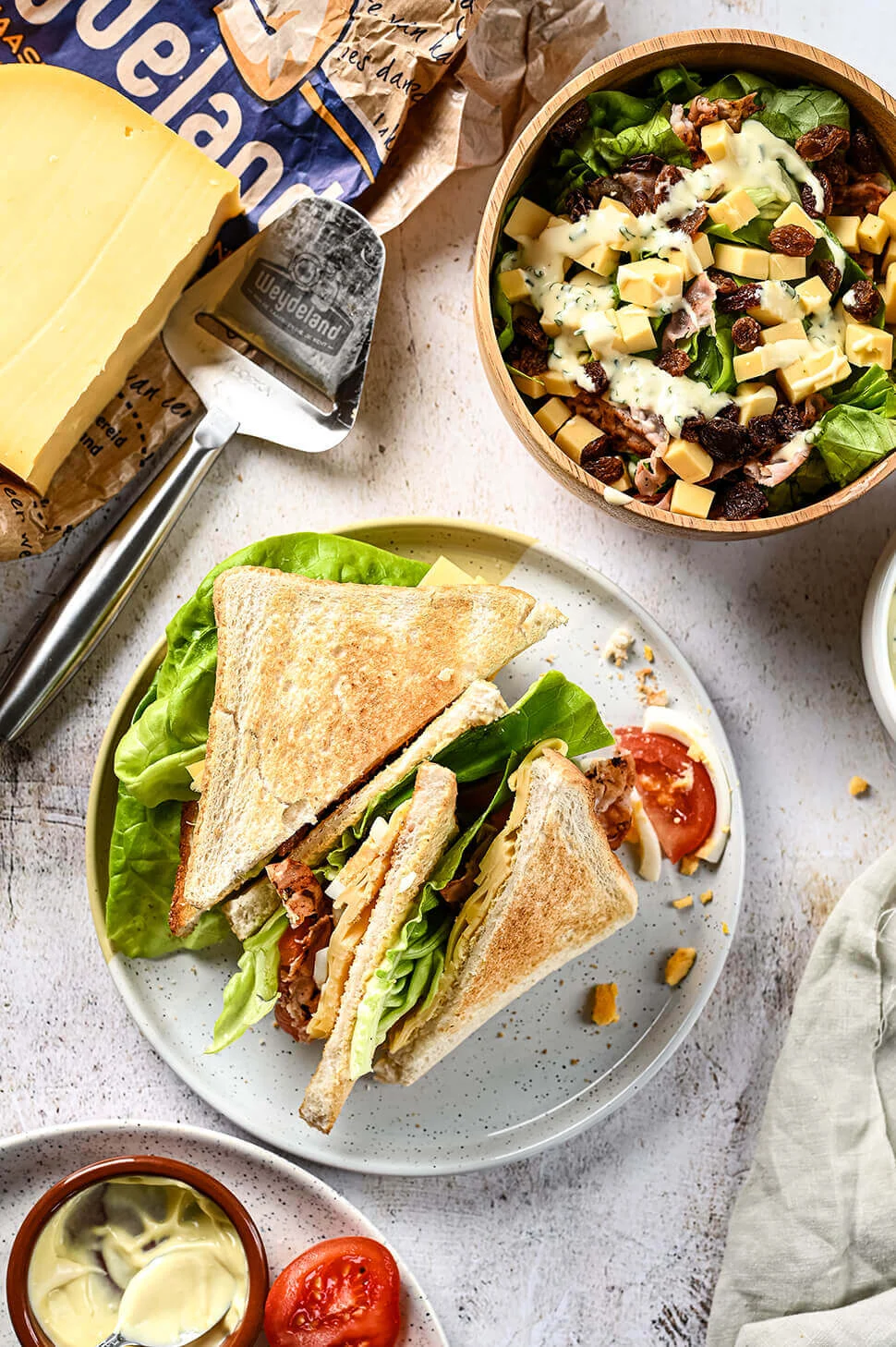 Hollandse club sandwich 3 club sandwich