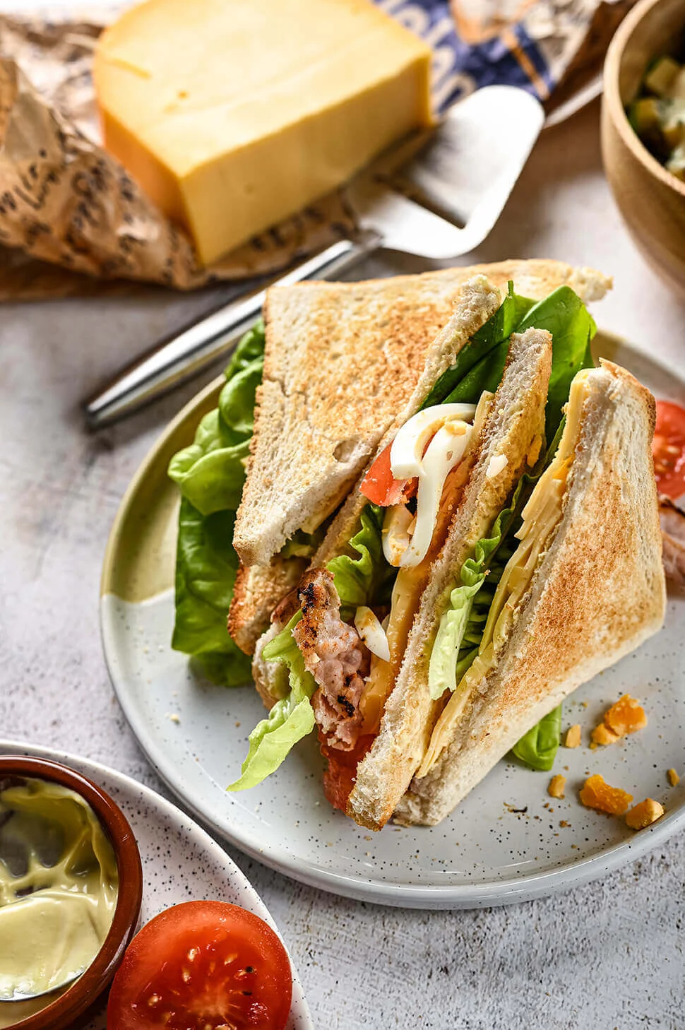 Hollandse club sandwich 4 Hollandse club sandwich