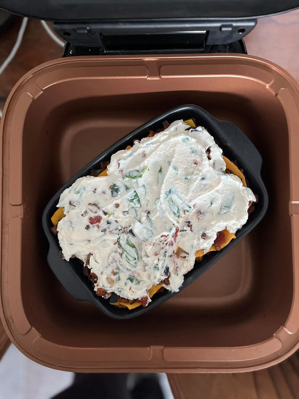 Russell Hobbs Satisfry Multicooker review 5 Multicooker lasagne