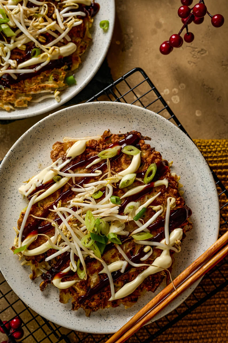 Okonomiyaki recept 4 Okonomiyaki