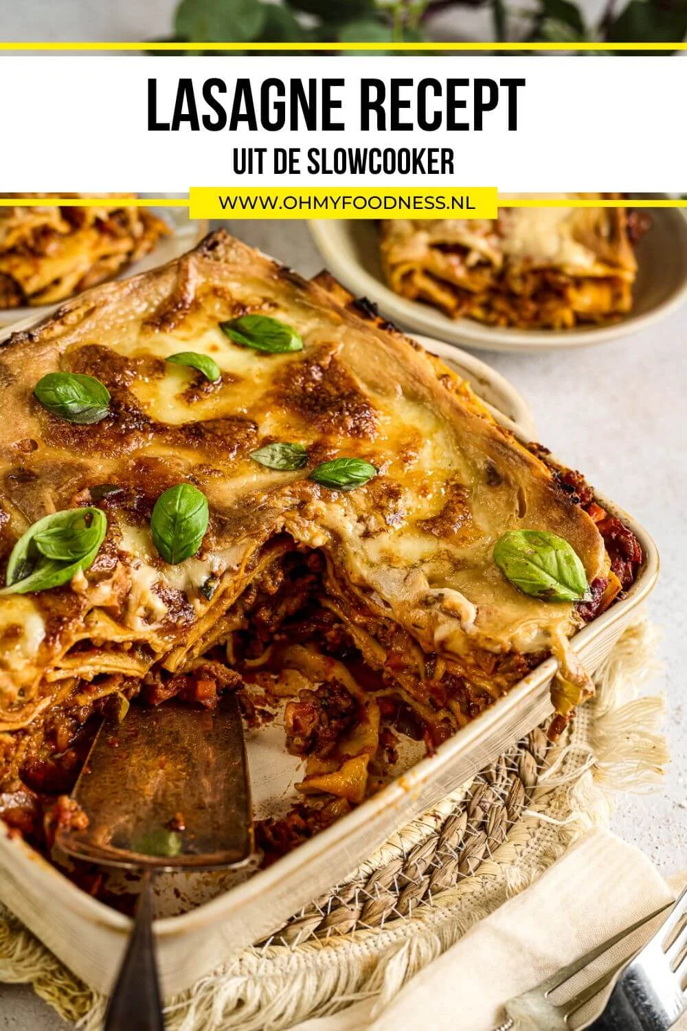 Lasagne uit de slowcooker 5 lasagne recept uit de slowcooker