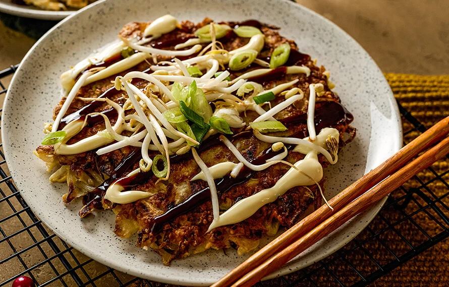 Okonomiyaki recept 6 okonomiyaki recept