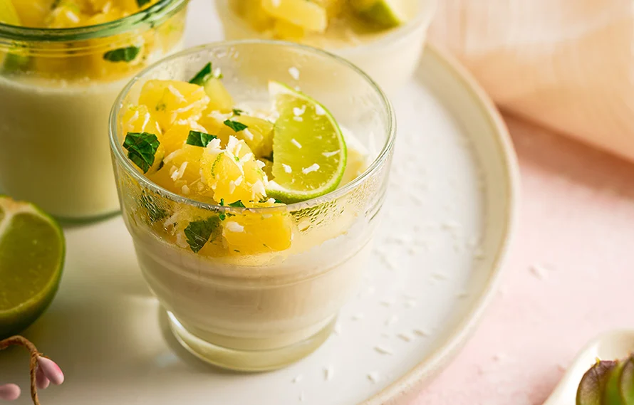 Kokos panna cotta recept - Fastfood Friday 5 kokos panna cotta