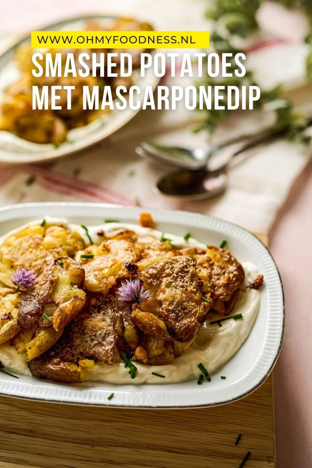 Smashed potatoes met mascarpone dip 5 krokante aardappels oven