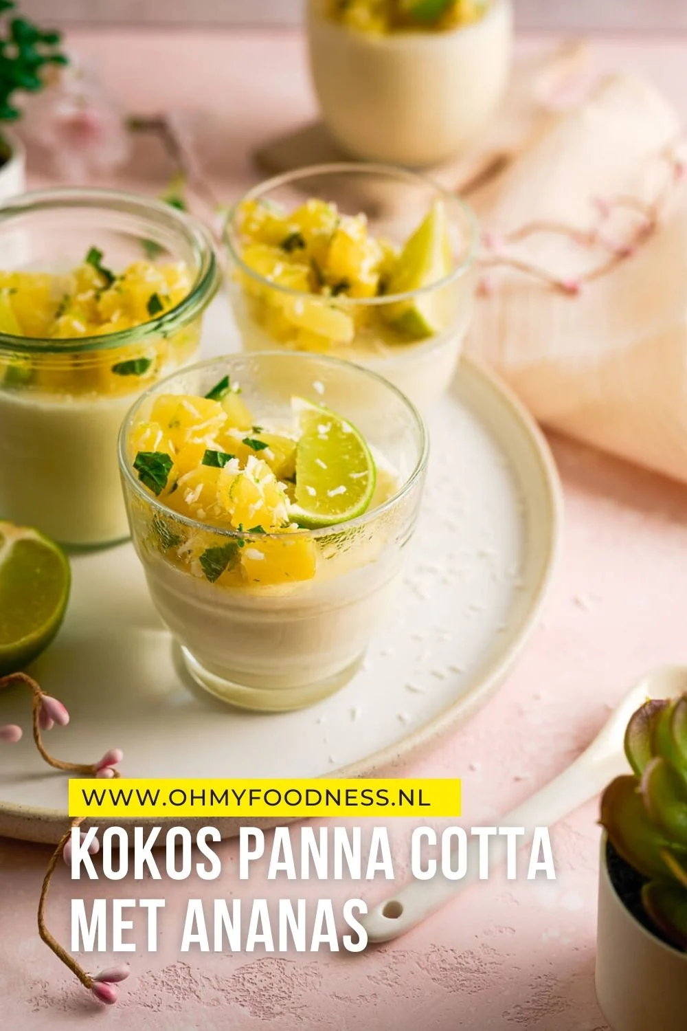 Kokos panna cotta recept - Fastfood Friday 4 panna cotta recept