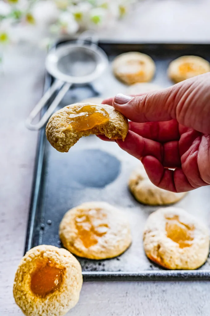 Lemon curd koekjes (Fastfood Friday) 6 lemon curd koekjes