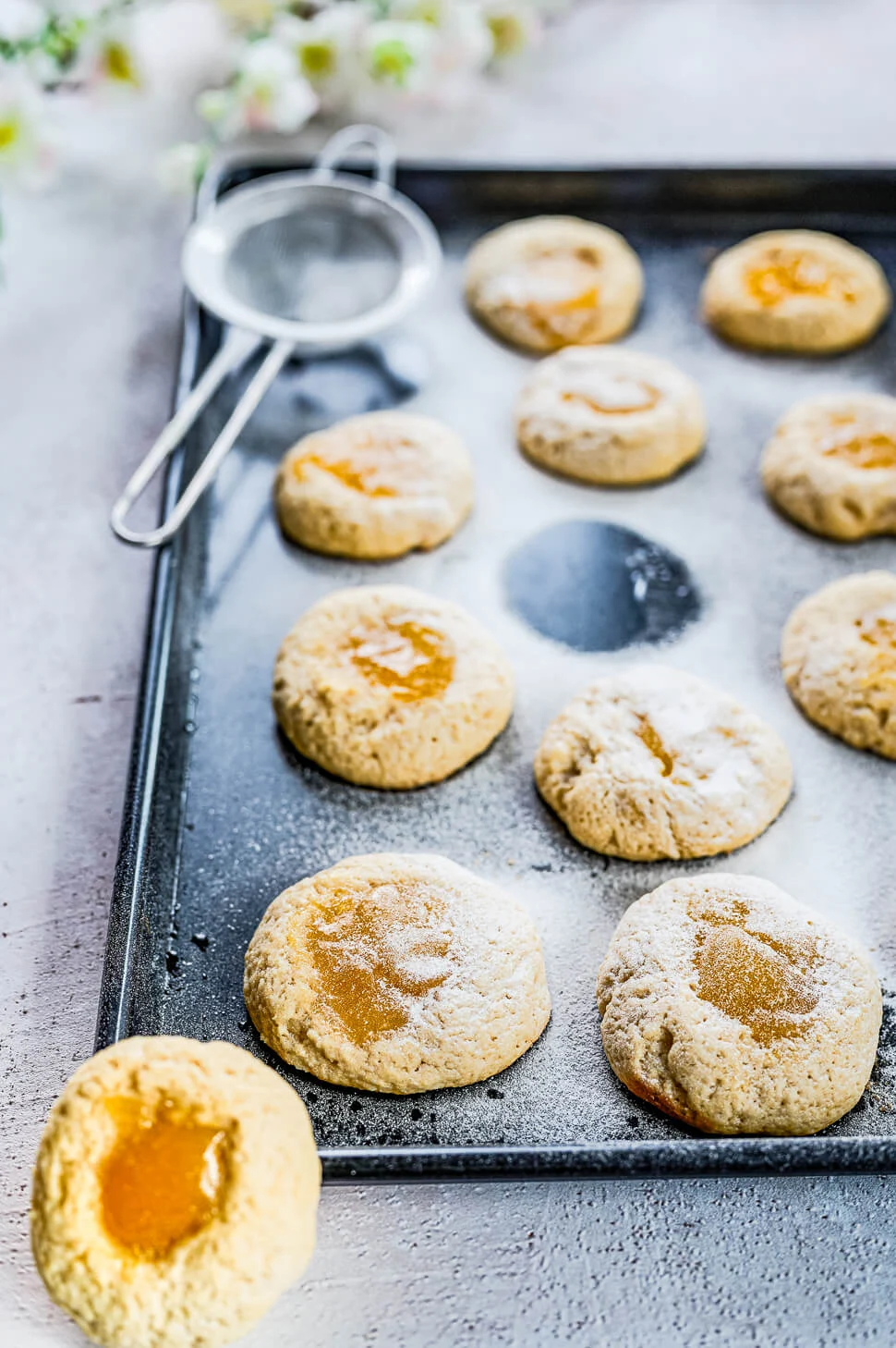 Lemon curd koekjes (Fastfood Friday) 4 lemoncurd koekjes