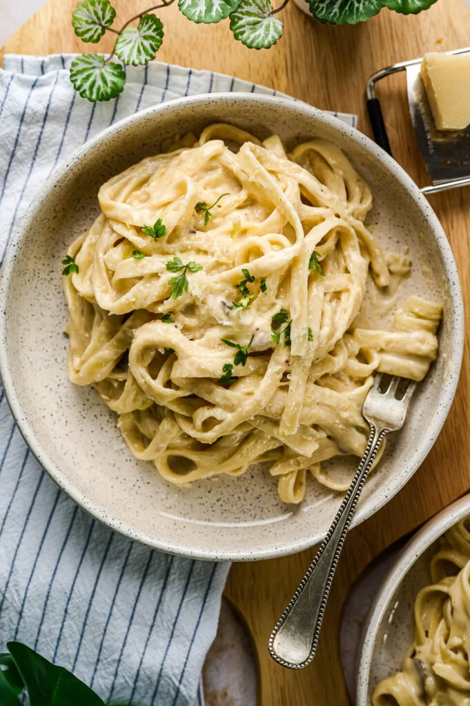 Pasta met champignonsaus (Fastfood Friday) 8 past met champignonsaus