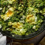 shakshuka met spinazie