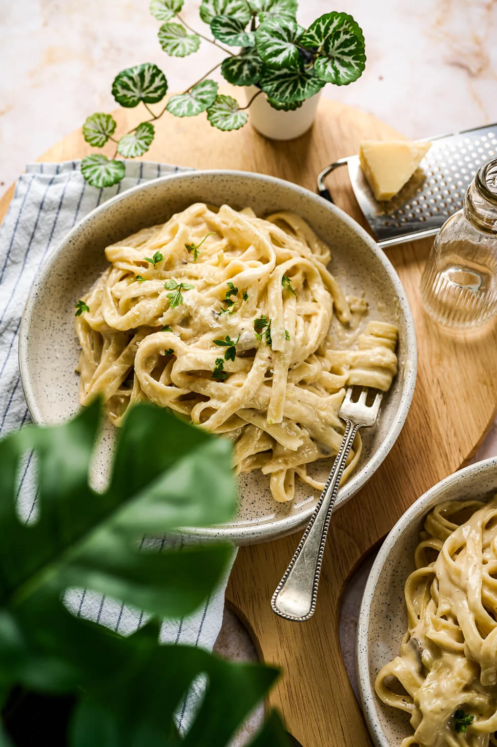 Pasta met champignonsaus (Fastfood Friday) 5 vega pasta