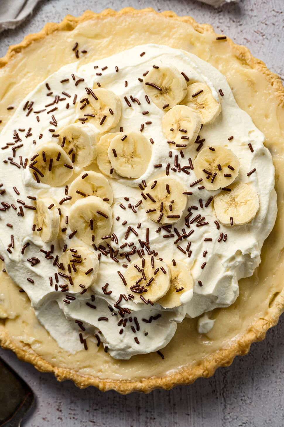 Banana cream pie (Fastfood Friday) 2 eenvoudige bananentaart