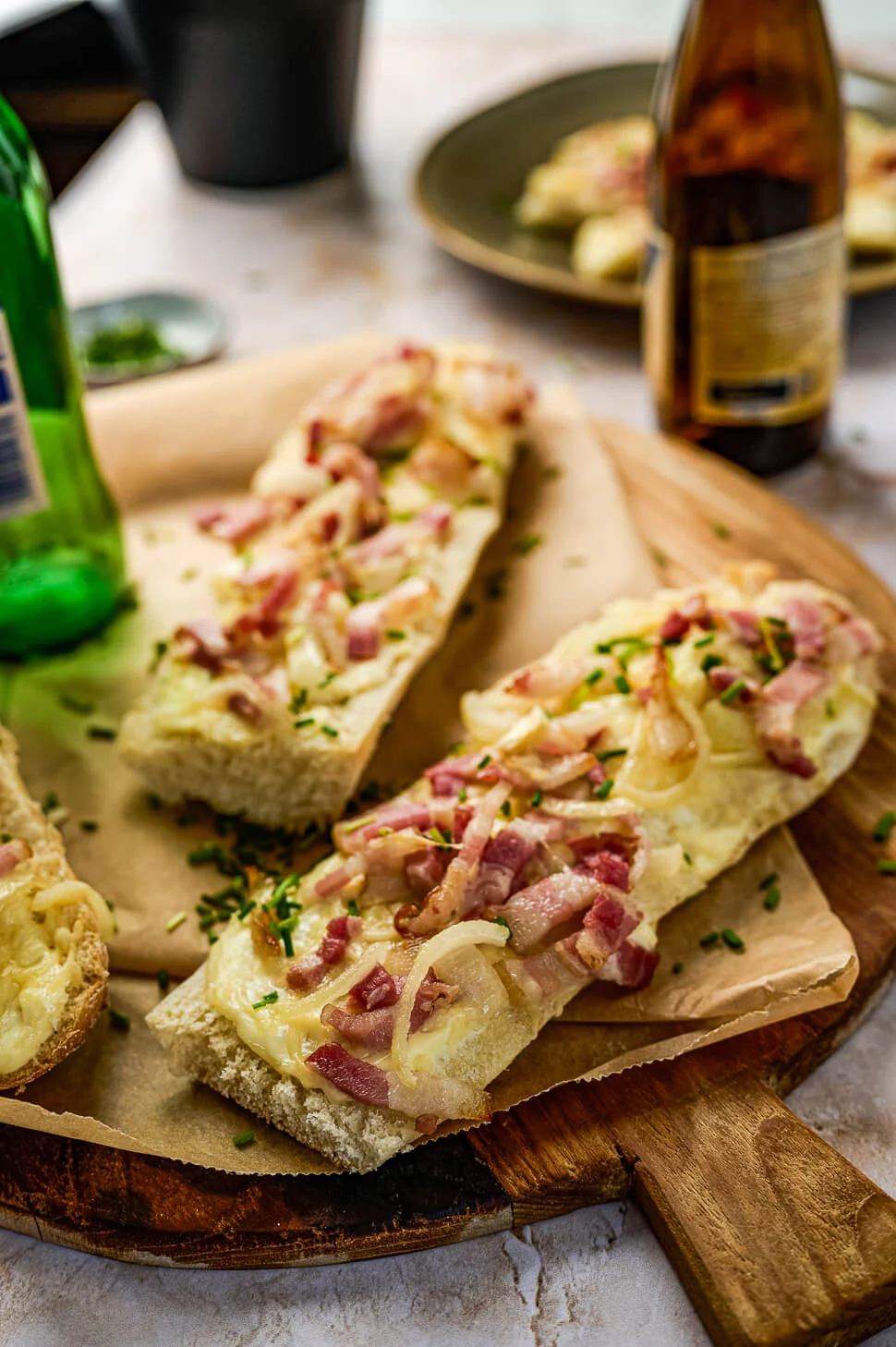 Flammkuchen recept op stokbrood (Fastfood Friday) 2 flammkuchen recept