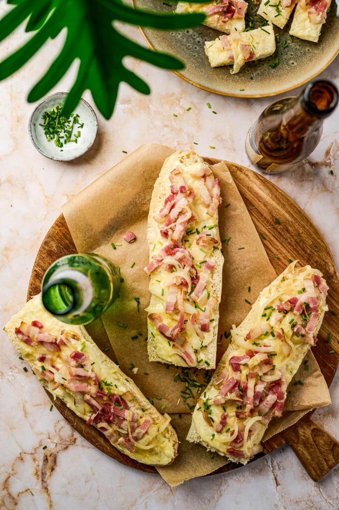 Flammkuchen recept op stokbrood (Fastfood Friday) 4 flammkuchen toppings