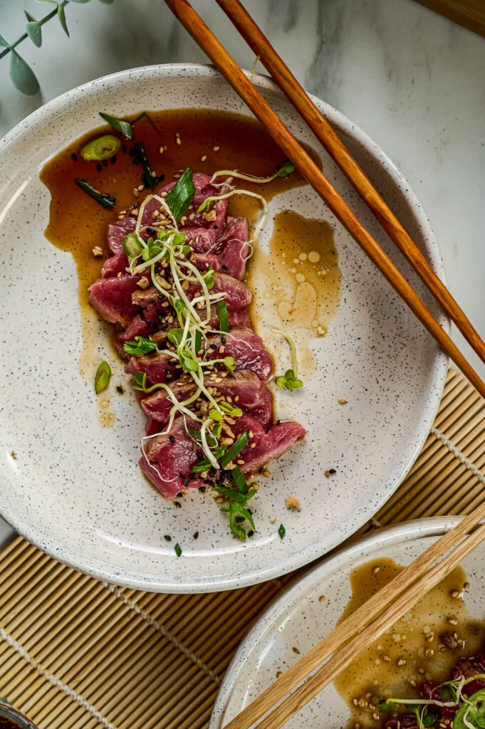 Beef Tataki met ponzu & sesam 9 beef tataki. maken