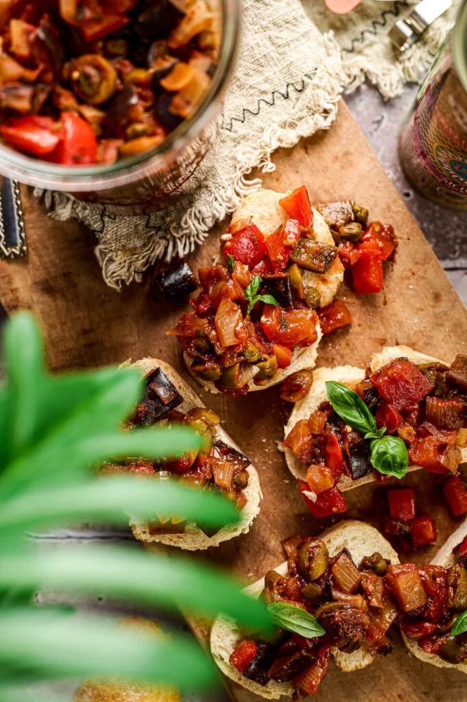 Caponata recept uit Sicilië 9 caponata